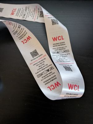 Garment tagging accessories for clothing labels