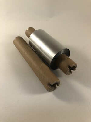 60mm X 74 Meter HL37 SILVER Printer Ribbon