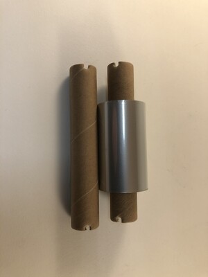 60mm X 74 Meter HL37 SILVER Printer Ribbon