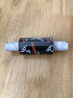 55mm X 74 Meter INKANTO ATX1 Wash Care Black Printer Ribbon