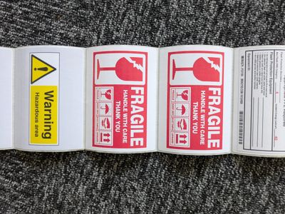 100 high-quality personalized stickers UK