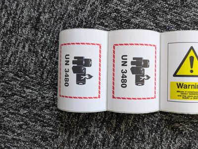 Personalized Printed Stickers – 102mm x 76mm – 100 Custom Stickers Large custom full-colour printed stickers for branding and packaging