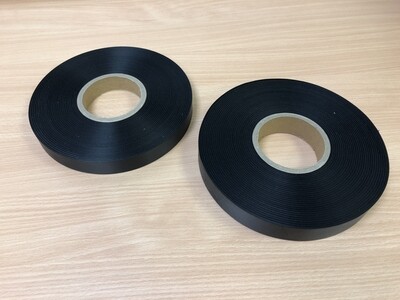 Recycled Woven Edge Satin Material x 200 Meters Blank Roll