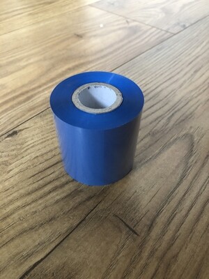 60mm X 300 Meter HL37 BLUE Printer Ribbon