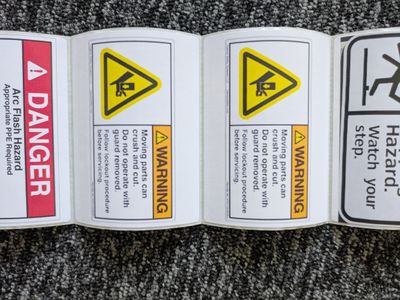 High-quality custom printed stickers for branding and packaging