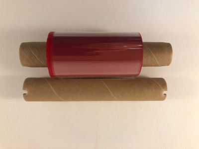 Satin Label Roll + Black & Red Ribbon Bundle | Wash Care Labels