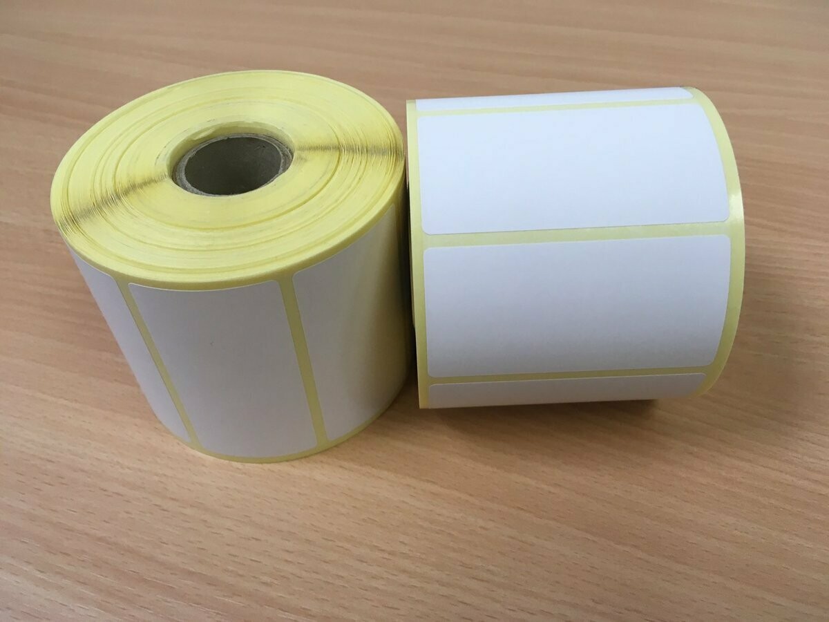 72 x 36mm Direct Thermal Pharmacy Labels - 25 Rolls/Box (Removable Adhesive)