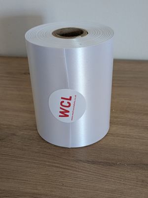 100mm width Anti-Fray Resistant Satin x 40 Meter Blank Roll