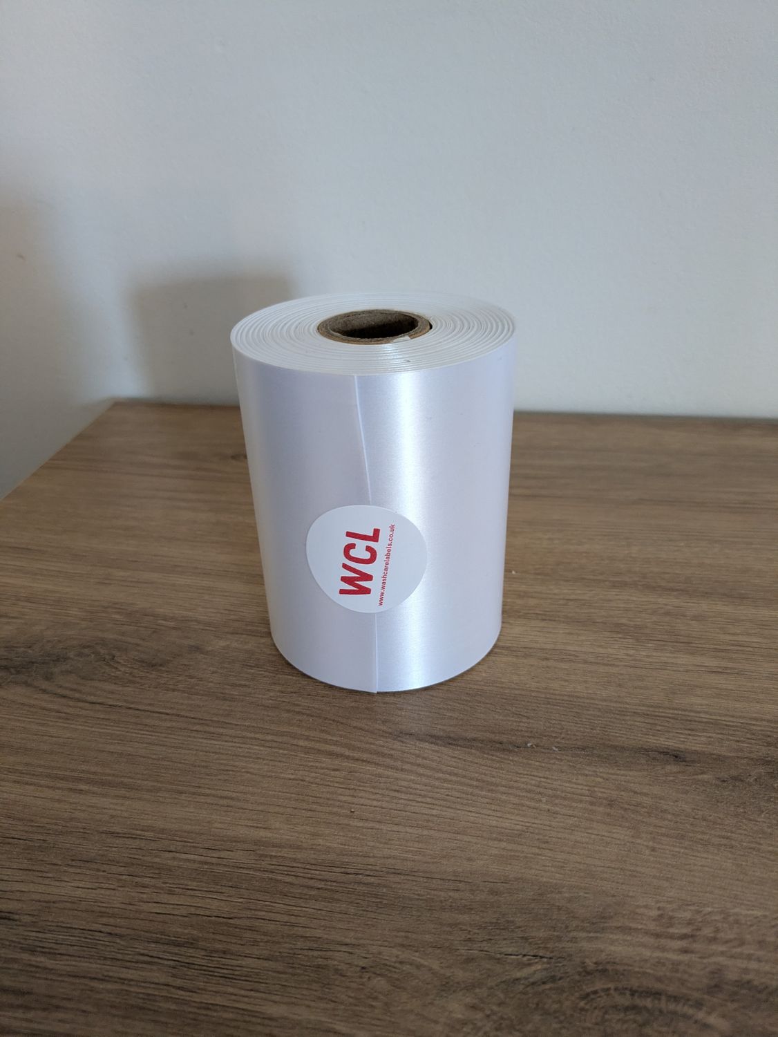 100mm width Fray Resistant Satin x 40 Meter Blank Roll