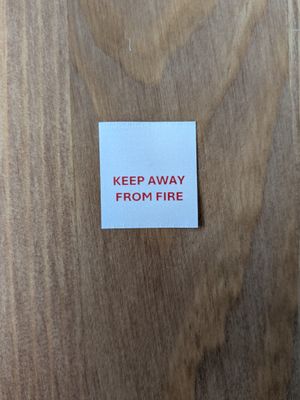 Keep Away From Fire Labels – Printed Satin Safety Tags UK Keep Away From Fire Labels – Printed Satin Safety Tags UK