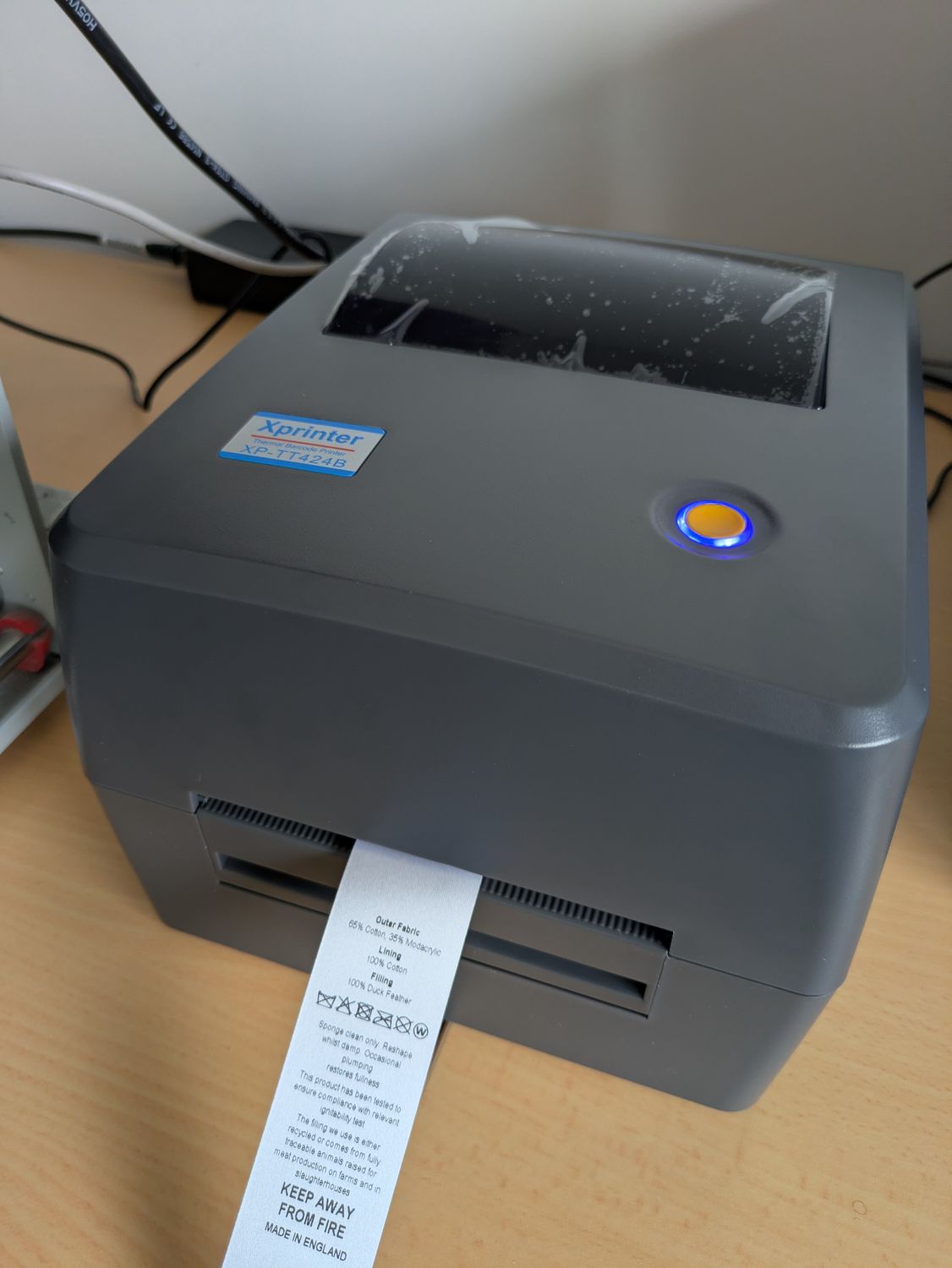 SEW01 Wash Care Label Print System