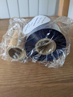 60mm X 300 Meter ATX7 BLUE Printer Ribbon