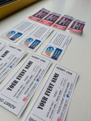 ​80mm Width Premium Matte Ticket