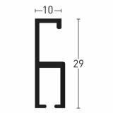 Galerieschiene "Profi" Set, 1,5 m lang