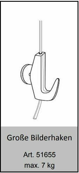 Set, Bilderhaken groß 