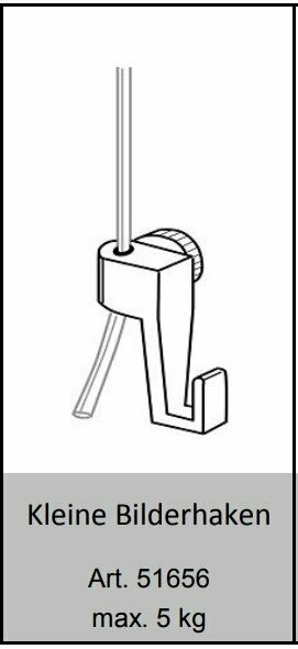 Set, Bilderhaken klein