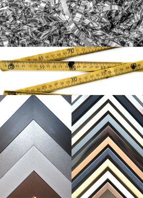 Wunschrahmen nach Maß aus Aluminium