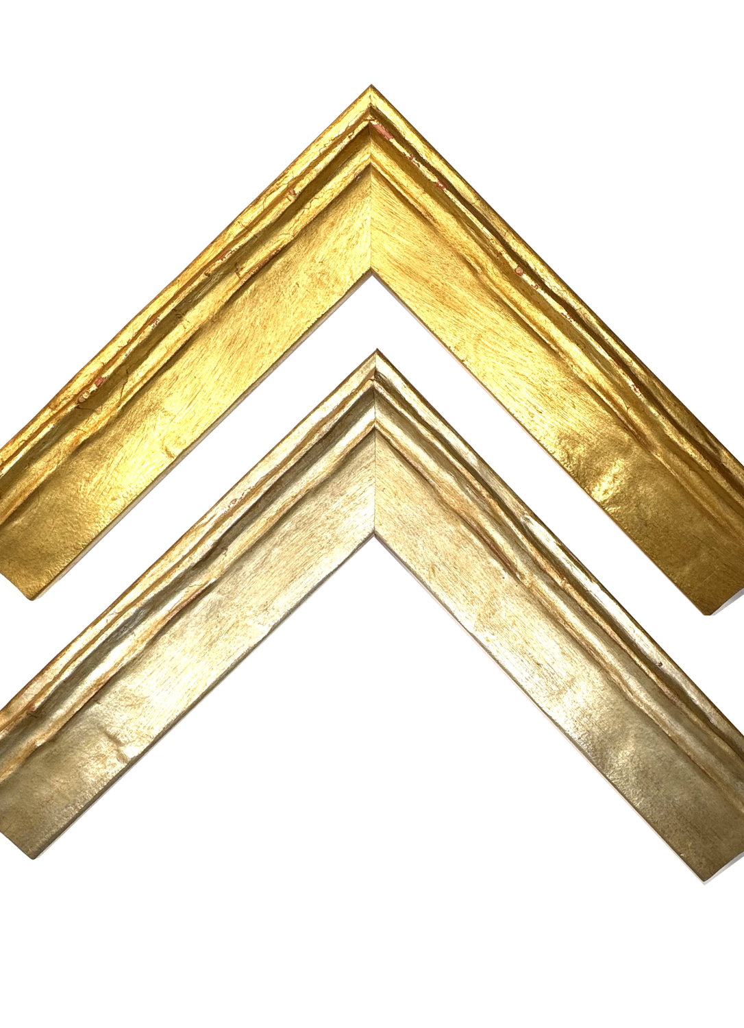 Classic, high-quality, Italian picture frame, with decorated surface, 35 mm wide strip, two variants to choose from. Tailored to measure.