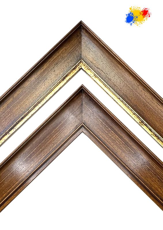 Classicist hollow profile in the style of the 19th style A real classic. Completely processed in own workshop. 52 mm wide, two variants to choose from.  Tailored to measure.