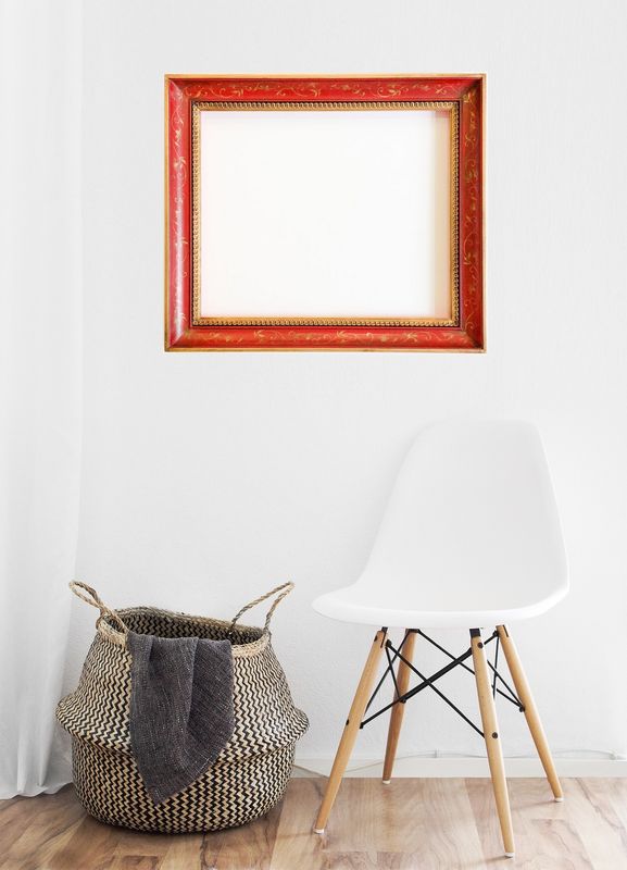 Handgefertigter Bilderrahmen, teilvergoldet, handbemalt. Passend für Bildgröße 50 x 60 cm Handgefertigter Bilderrahmen, teilvergoldet, handbemalt. Passend für Bildgröße 50 x 60 cm