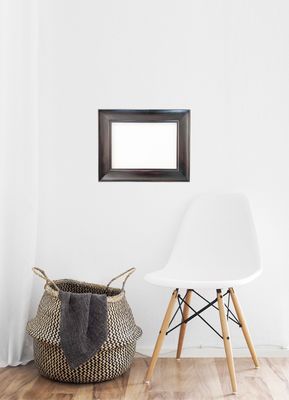 Bilderrahmen, farbig gefasst. Passend für Bildgröße bis 29 x 40 cm