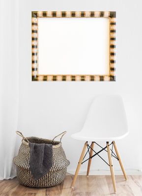 Einzelstück! Bilderrahmen, teilvergoldet, handbemalt. Passend für Bildgröße 63 x 78 cm Einzelstück! Bilderrahmen, teilvergoldet, handbemalt. Passend für Bildgröße 63 x 78 cm