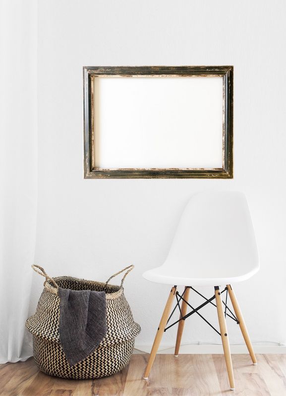 Bilderrahmen, handbemalt. Passend für Bildgröße bis 50 x 70 cm Bilderrahmen, handbemalt. Passend für Bildgröße bis 50 x 70 cm