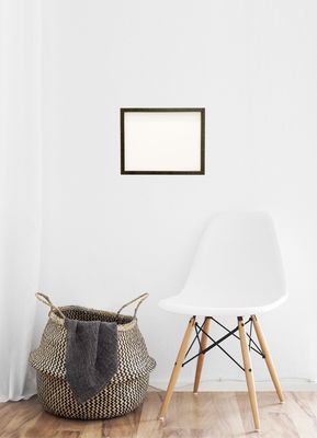 Bilderrahmen mit Olivenholz furniert. Passend für Bildgröße bis 31 x 40 cm