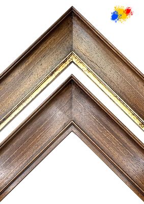 Classicist hollow profile in the style of the 19th style A real classic. Completely processed in own workshop. 72 mm wide, two variants to choose from.  Tailored to measure.