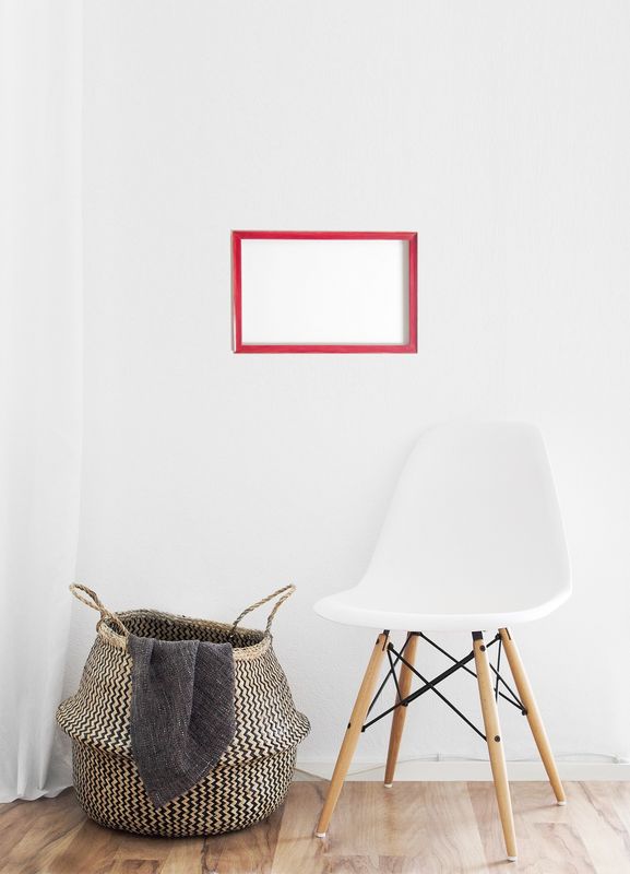 Einzelstück! Bilderrahmen, teilvergoldet. Passend für Bildgröße bis 21 x 42 cm