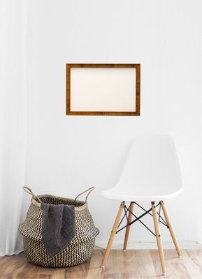 Bilderrahmen mit Olivenholz furniert. Passend für Bildgröße bis 36 x 53,5 cm