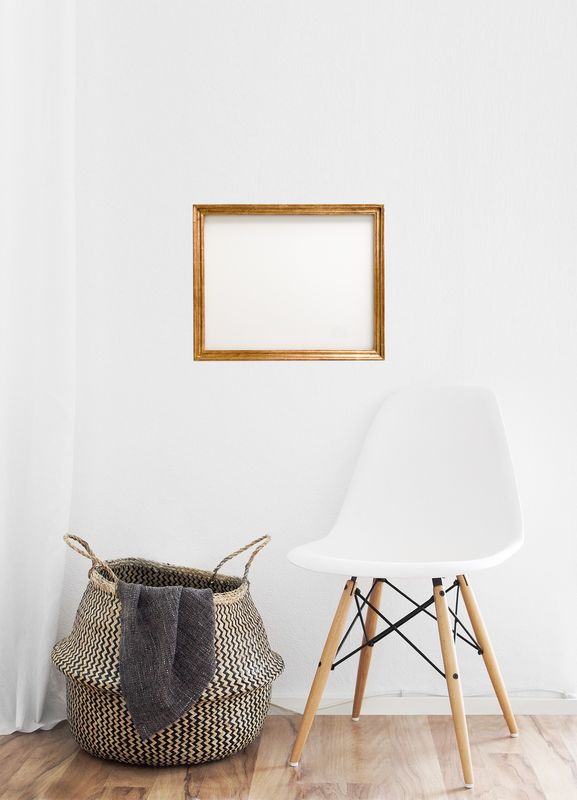 Bilderrahmen Bilderrahmen "Berliner Leiste", komplett vergoldet. Passend für Bildgröße bis 35 x 40 cm