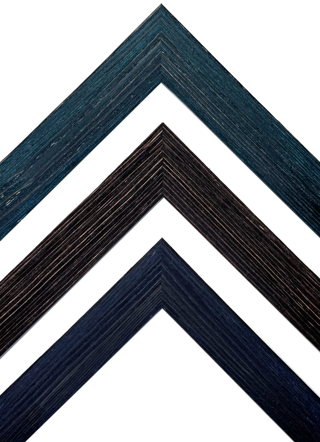 Country style picture frame with roughly textured surface made of solid spruce wood. Three bright colors to choose from. The strip is 30 mm wide and 17.5 mm deep. Tailored to measure. Country style picture frame with roughly textured surface made of solid spruce wood. Three bright colors to choose from. The strip is 30 mm wide and 17.5 mm deep. Tailored to measure.
