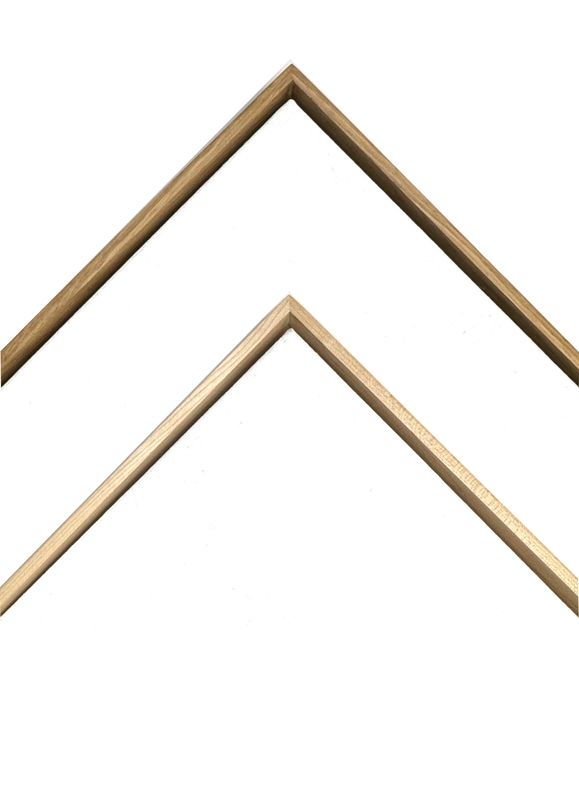 Slide joint frame/ART-BOX, visible edge 7 mm wide, suitable for stretcher frames (2-3 cm thick) but also Alu Dibond, acrylic and wooden panels. Made of solid oak and maple. Slide joint frame/ART-BOX, visible edge 7 mm wide, suitable for stretcher frames (2-3 cm thick) but also Alu Dibond, acrylic and wooden panels. Made of solid oak and maple.