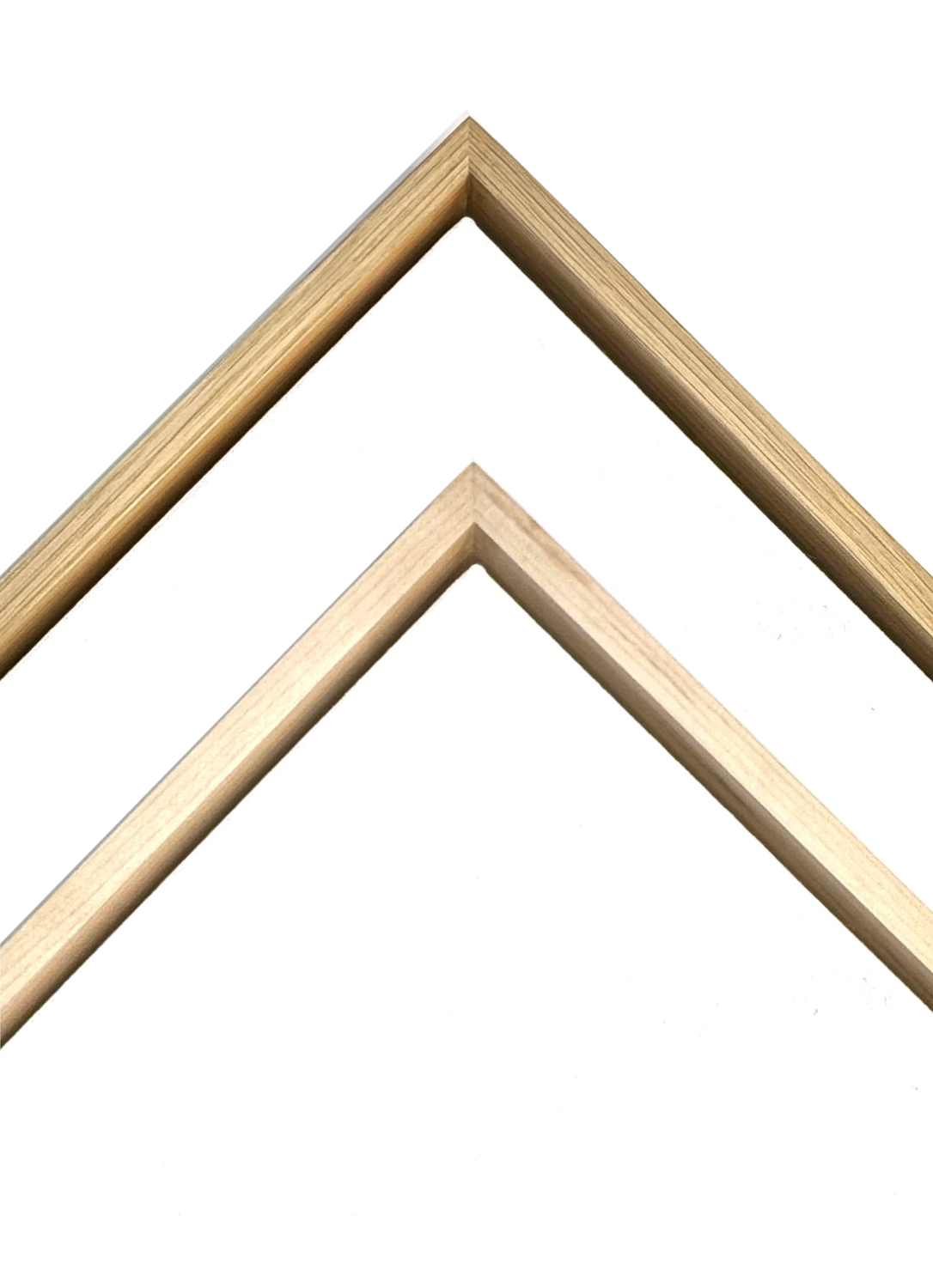 Slide seat frames/ART-BOX, visible edge 12 mm wide, suitable for stretcher frames (2-3 cm thick) but also Alu Dibond, acrylic and wooden panels. Made of solid oak and maple. Slide seat frames/ART-BOX, visible edge 12 mm wide, suitable for stretcher frames (2-3 cm thick) but also Alu Dibond, acrylic and wooden panels. Made of solid oak and maple.