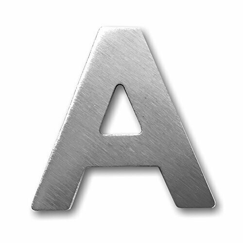¨A¨ Letra de Inox Adhesiva varios tamaños