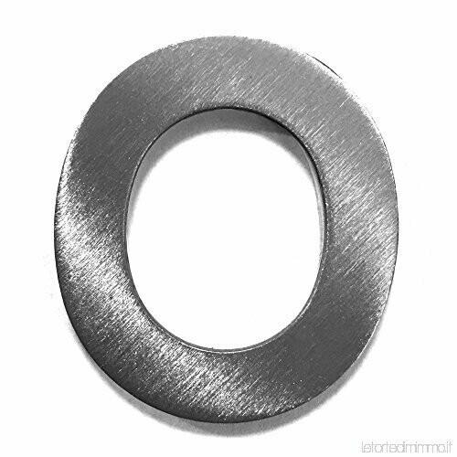 ¨O¨ Letra de Inox Adhesiva varios tamaños