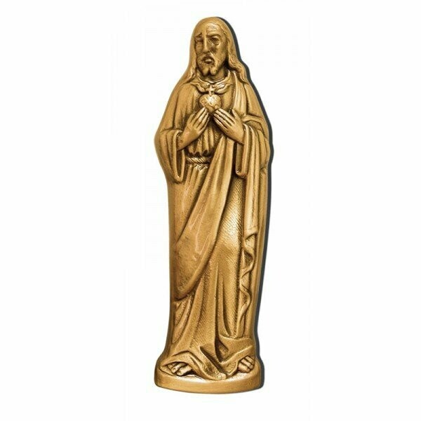 Cristo del sagrado corazón de pié 17 cm