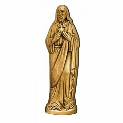 Cristo del sagrado corazón de pié 17 cm