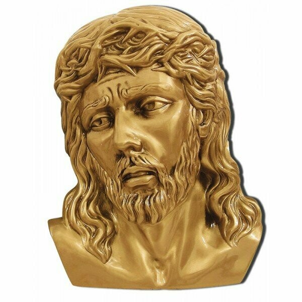 Cristo de Espinas Rostro de 25 cm
