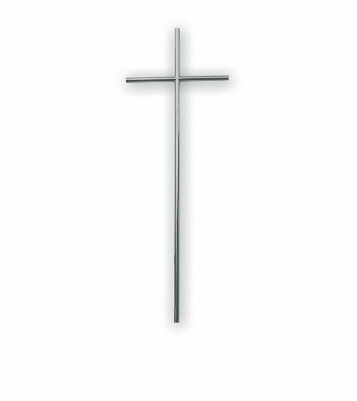 Cruz de acero inoxidable