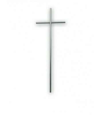 Cruz de acero inoxidable