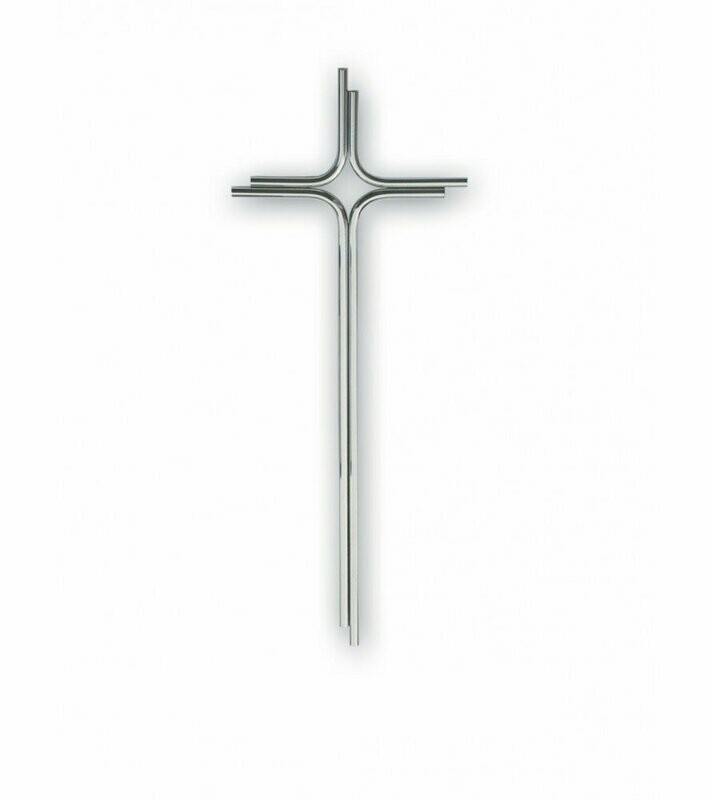 Cruz de acero inoxidable