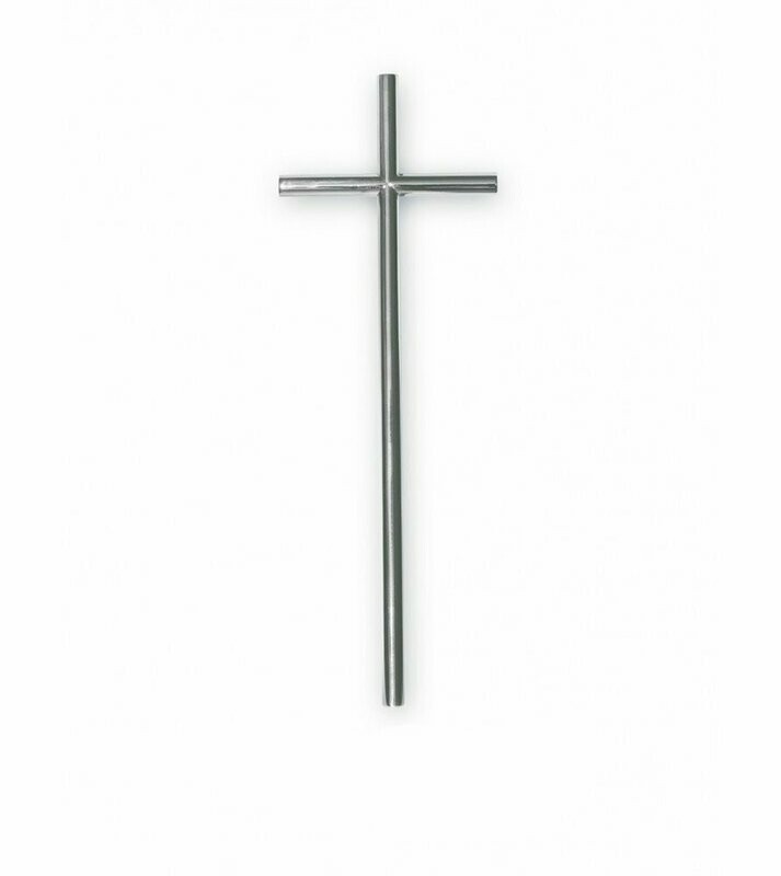 Cruz de acero inoxidable