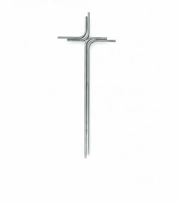 Cruz de acero inoxidable varios tamaños