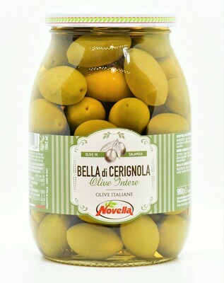 Зелёные большие оливки Bella di Cerignola 1062 ml
