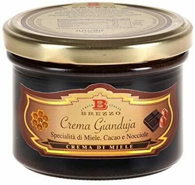 Gianduia cream with acacia honey 240 gr.