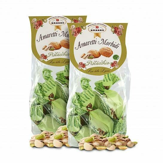 Soft pistacchio amaretti 150 gr.