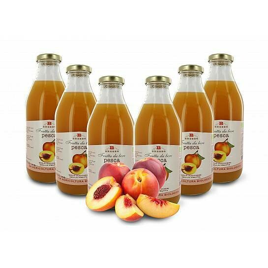 Peach juice BIO 0.75 L