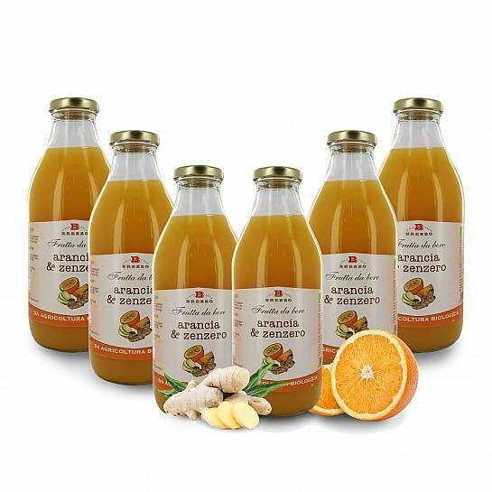 Orange-ginger juice BIO 0.75 L
